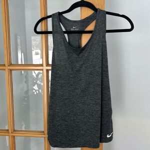 Like new Nike dry fit tank size medium grey